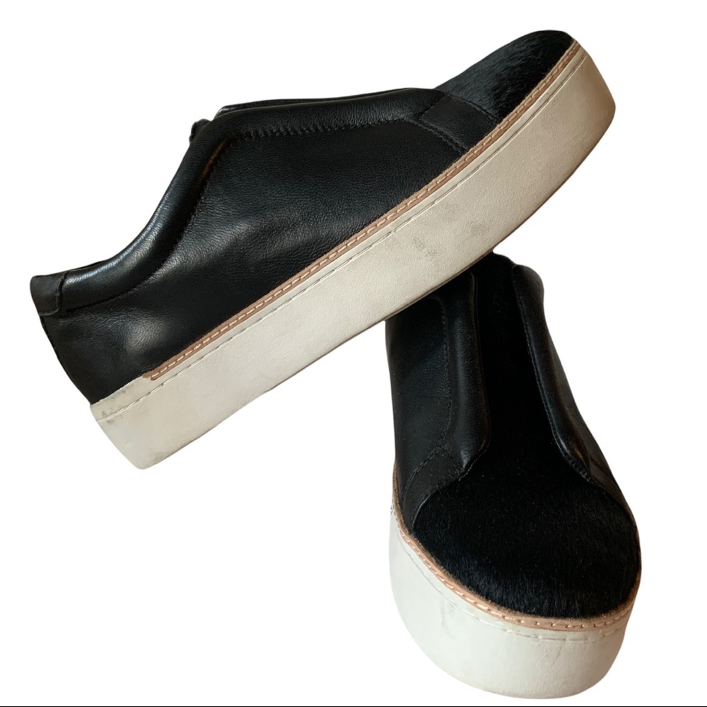 M4DE platform shoes leather